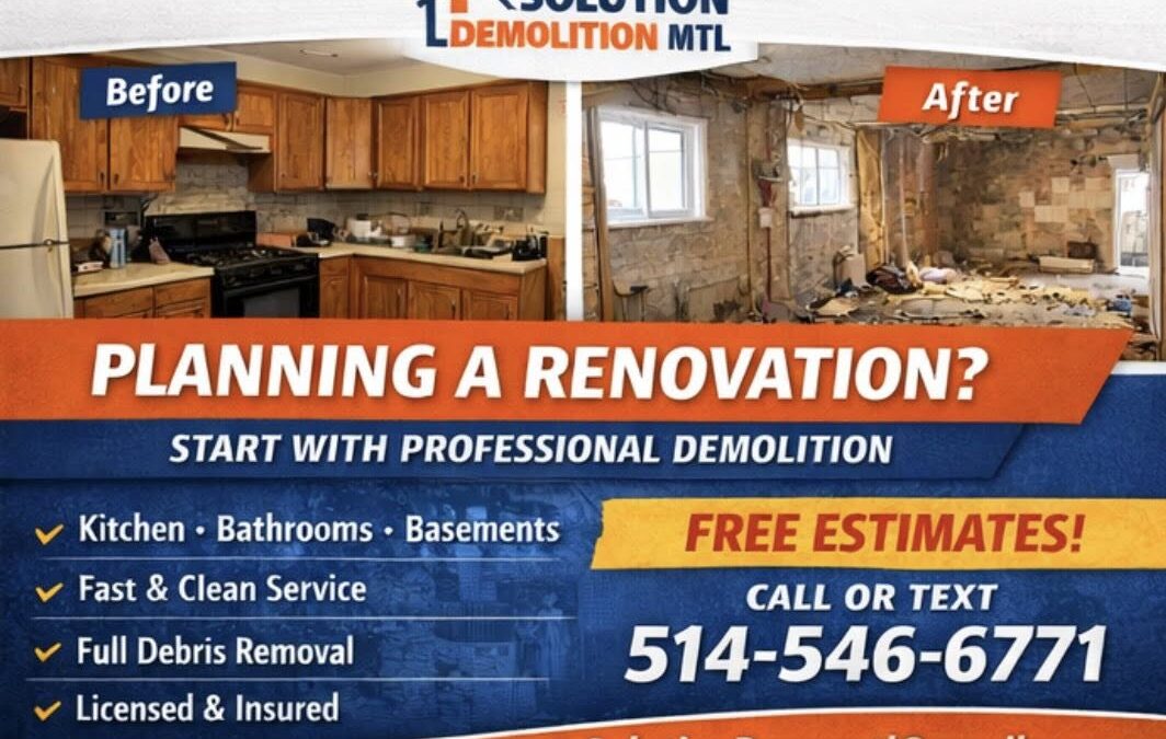 Solutions Demolition Montreal