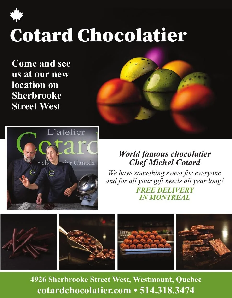 Cotard Chocolatier Westmount